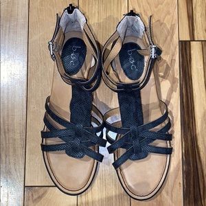 B.O.C. Black gladiator sandals